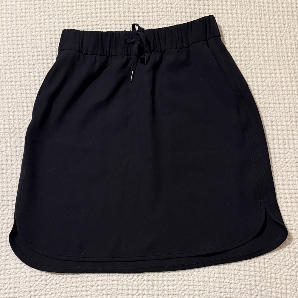 lululemon athletica Black Mini Skirt